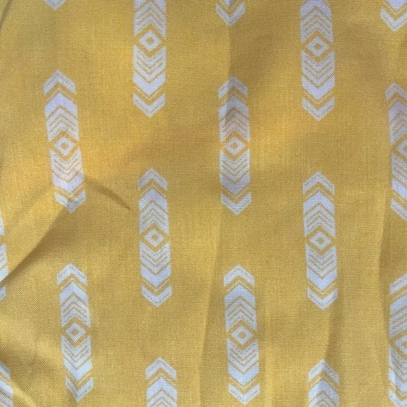 Matilda Jane Golden Hour oversized yellow and white button down tunic blouse - Picture 3 of 11